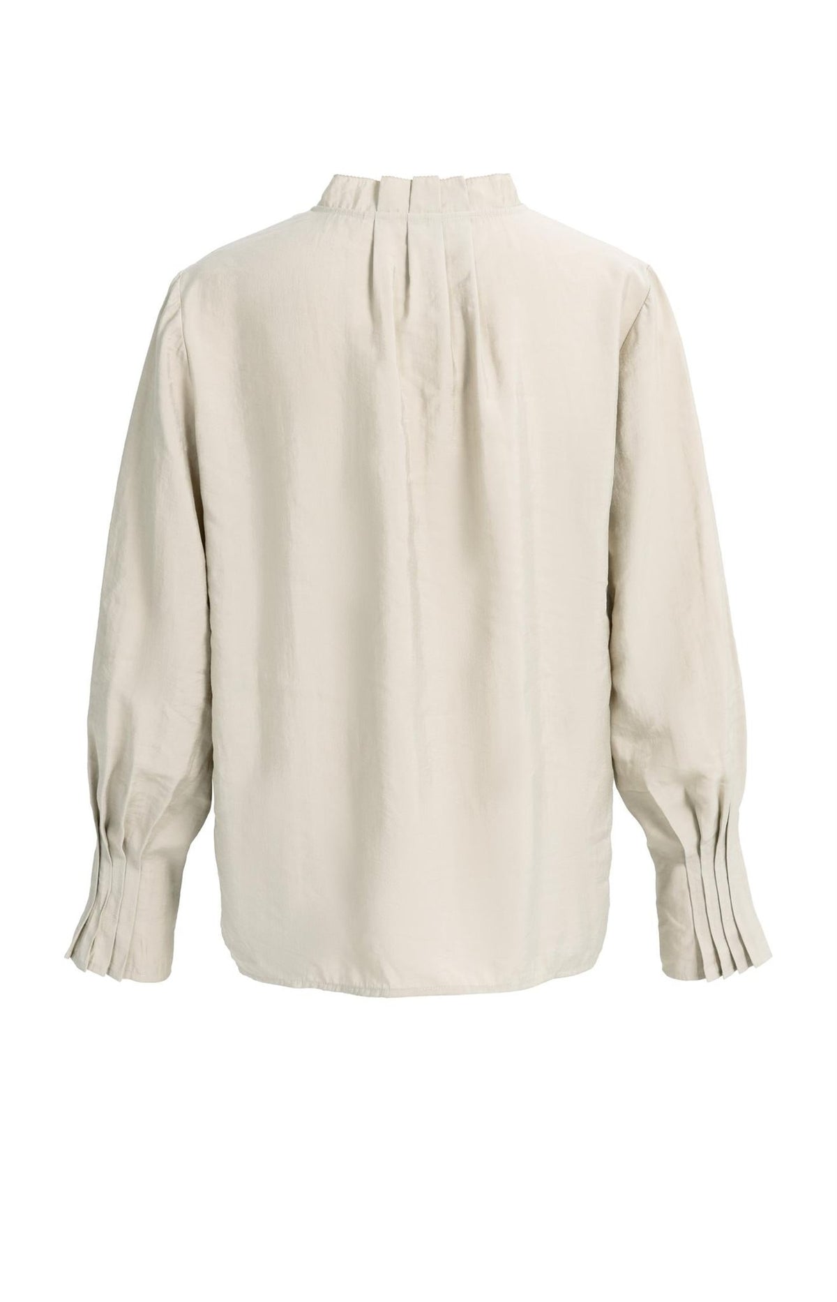 Blouse met Geplooide Kraag
