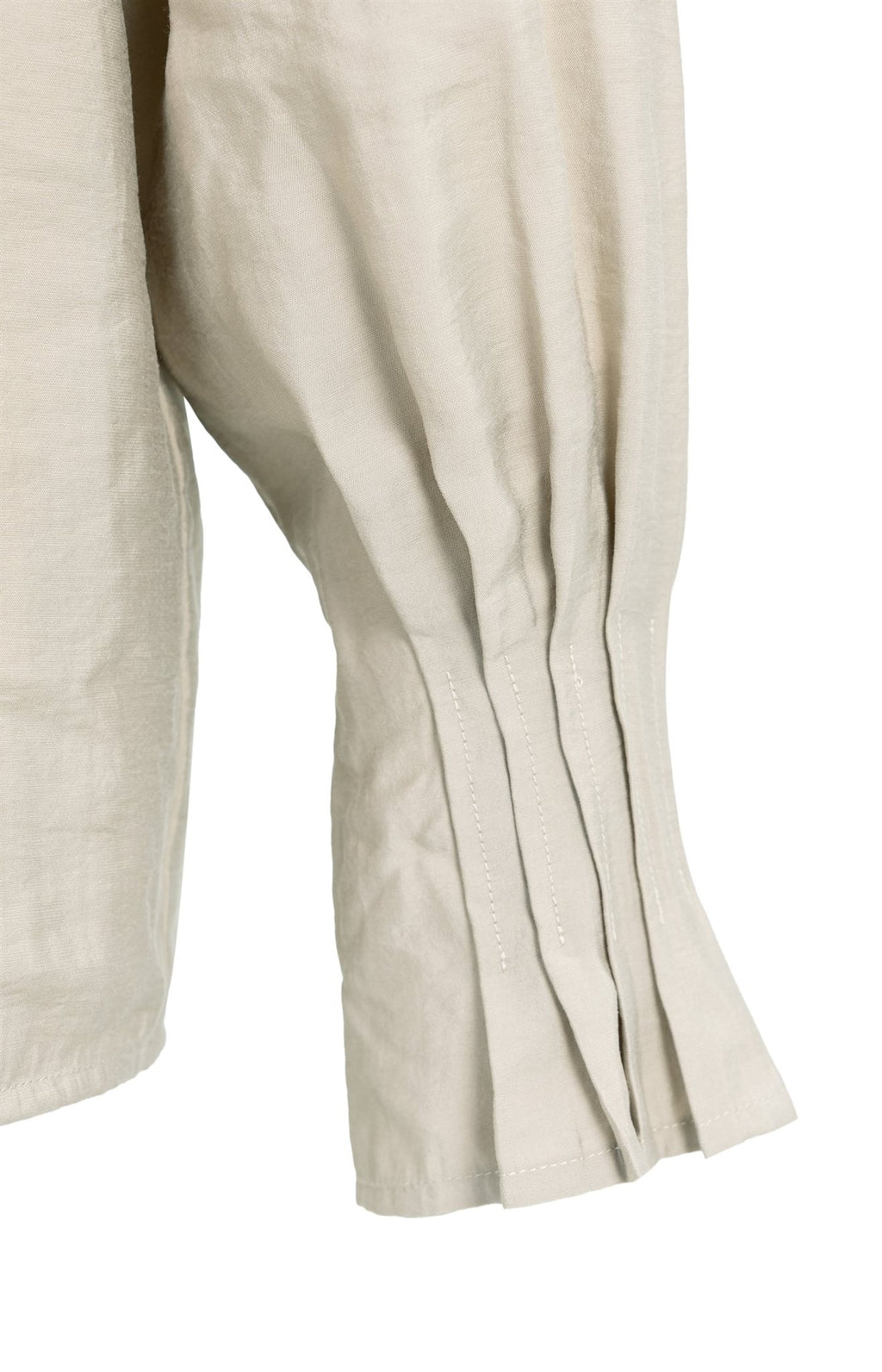Blouse met Geplooide Kraag