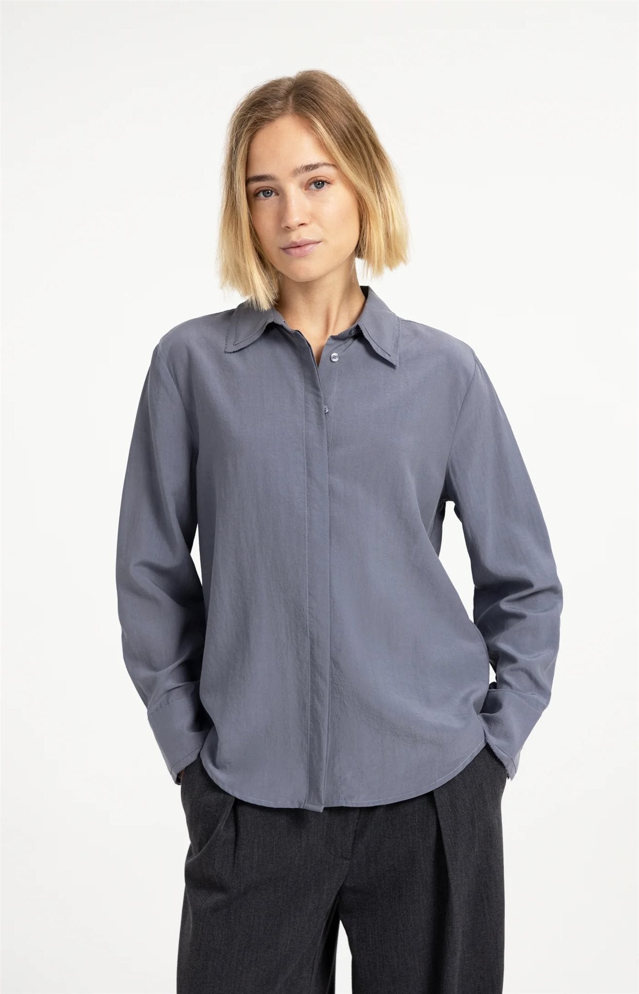 Blouse met Kraagdetail