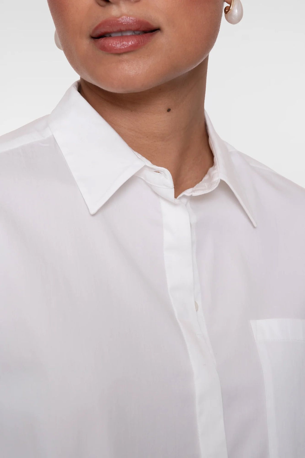 Blouse met Relaxed Pasvorm