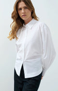 Blouse met Tailleaccent