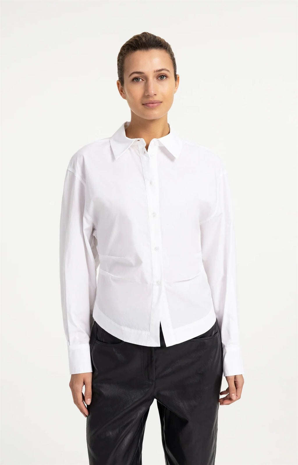 Blouse met Tailleaccent