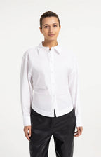 Blouse met Tailleaccent