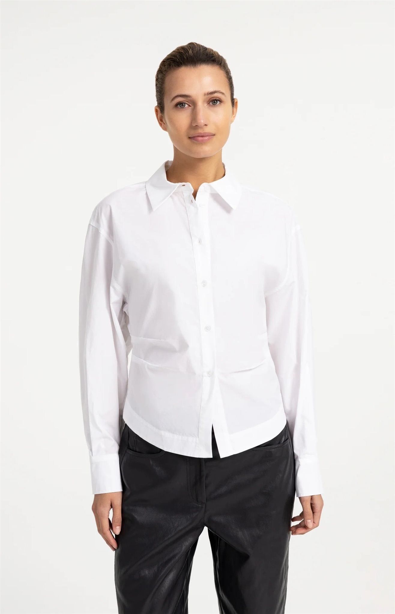 Blouse met Tailleaccent