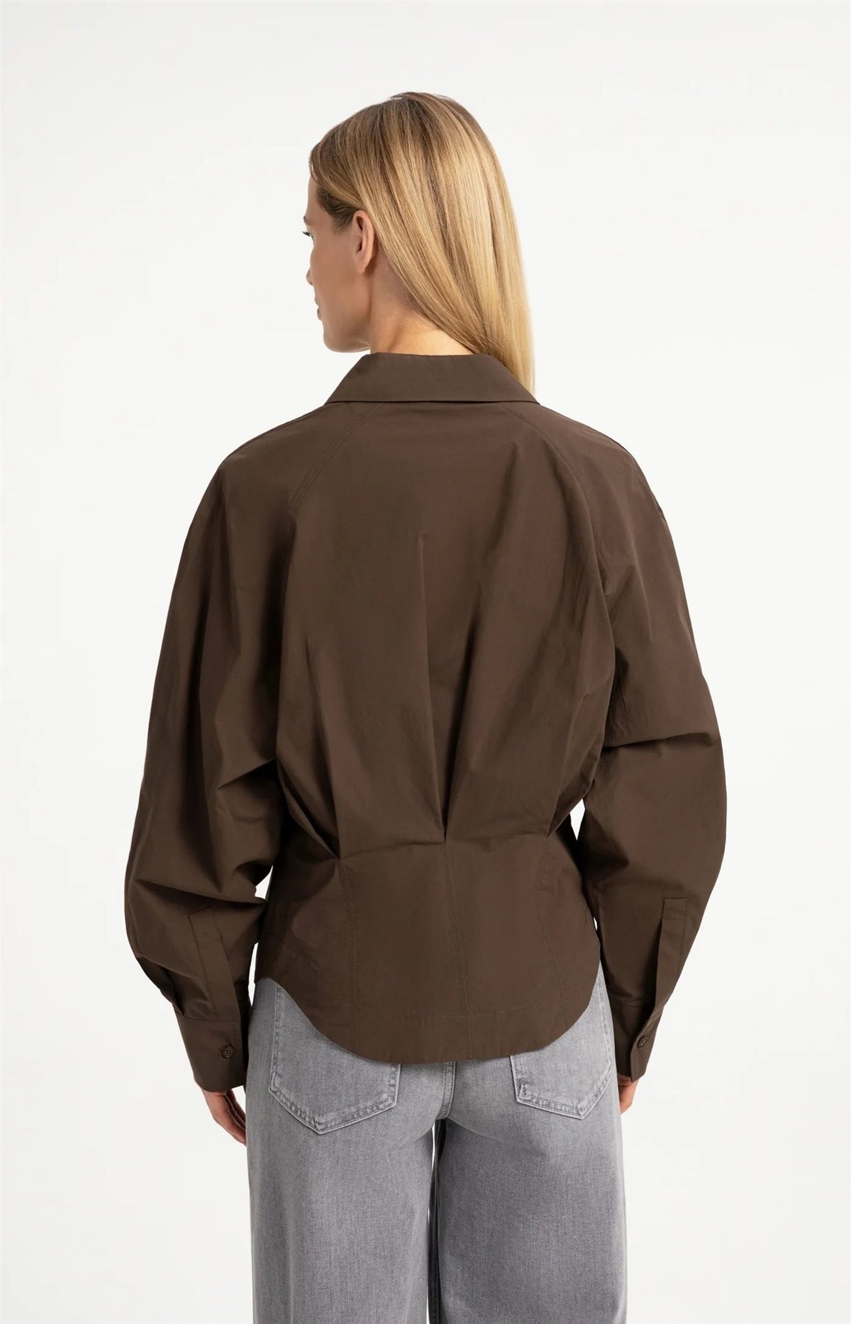 Blouse met Tailleaccent