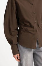 Blouse met Tailleaccent