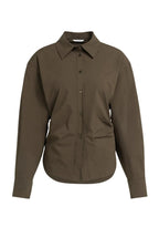 Blouse met Tailleaccent