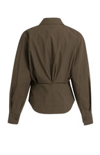 Blouse met Tailleaccent