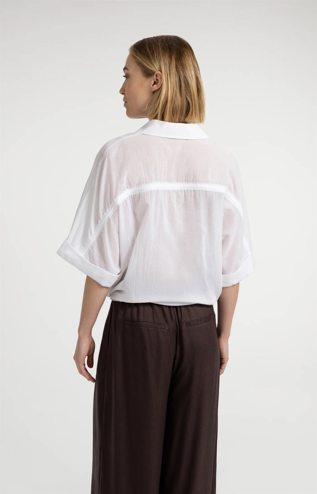 Blouse met Wijde Mouwen