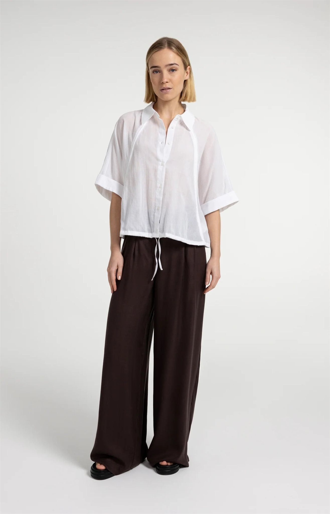 Blouse met Wijde Mouwen