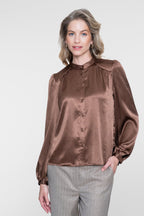 Glanzende Blouse