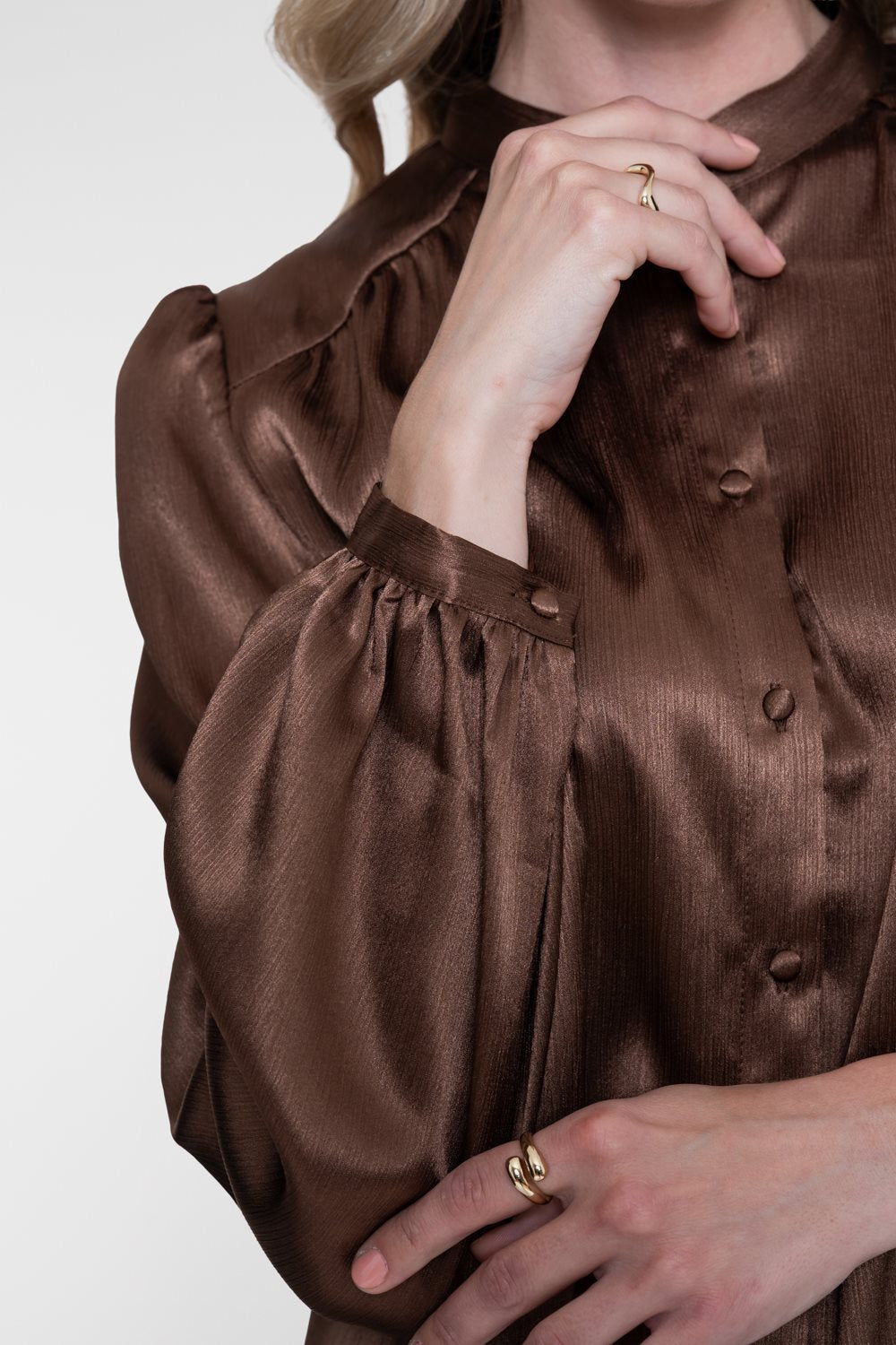 Glanzende Blouse