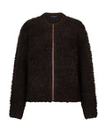 Bomber Knit Bouclé Espresso