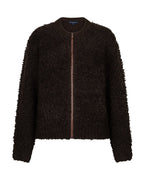 Bomber Knit Bouclé Espresso