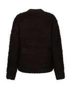 Bomber Knit Bouclé Espresso
