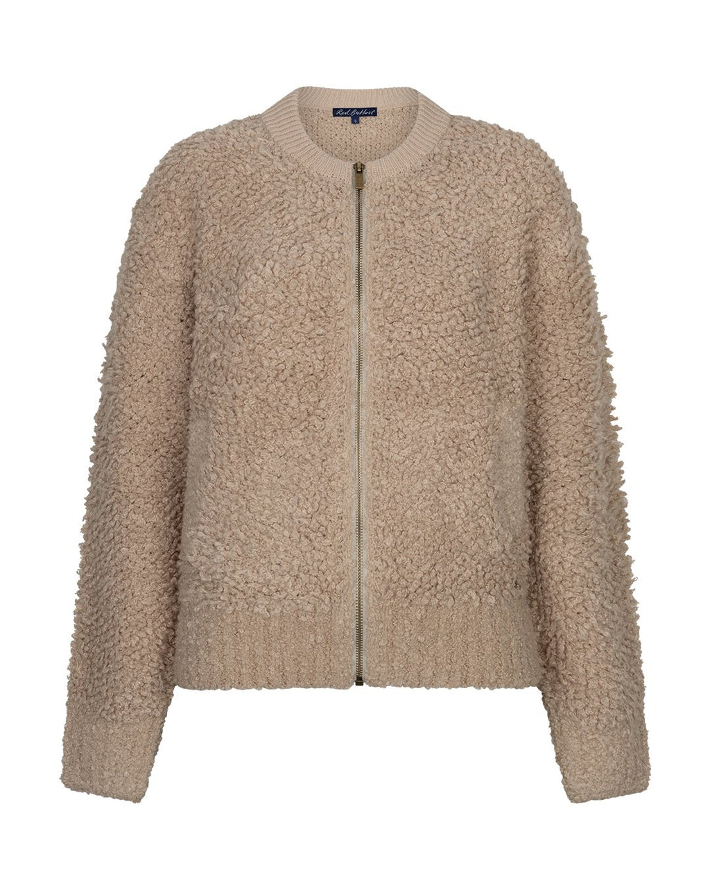 Bomber Knit Bouclé Latte