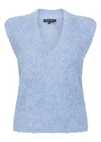 Bouclé Sleeveless Jumper
