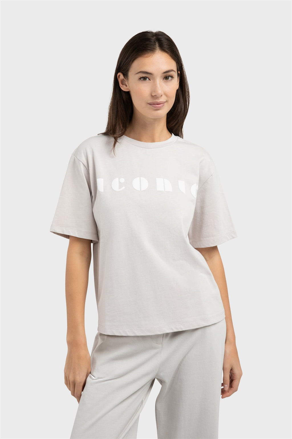 Boyfriend T-shirt met Artwork