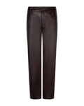 Caitlina Faux Leather Burgundy