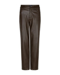 Caitlina Faux Leather Mud