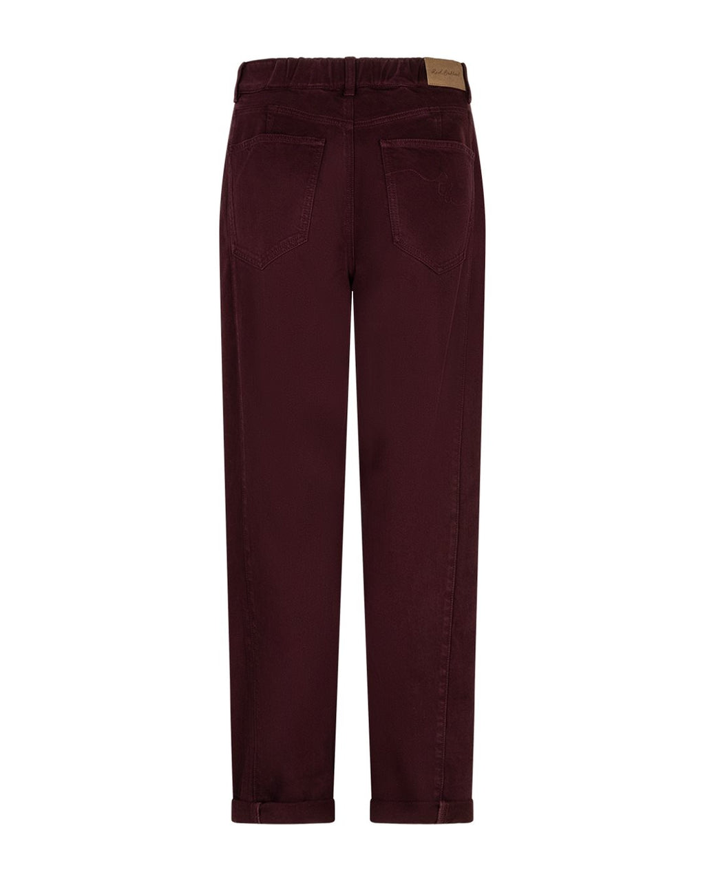 Caitlina Side Patch Burgundy