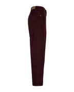 Caitlina Side Patch Burgundy
