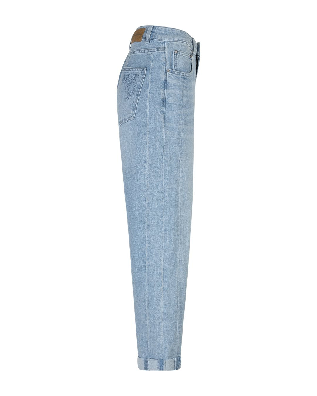 Caitlina Sidepatch Light Blue