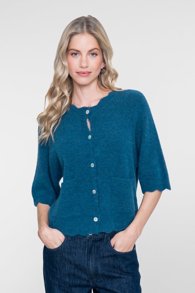 Cardigan Wavy Edge