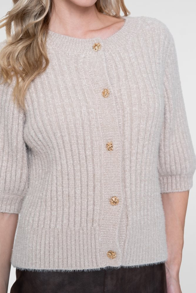 Cardigan with buttons ss