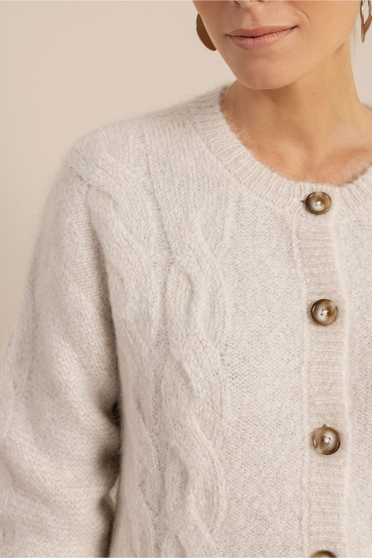 Carry Cable Cardigan