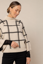 Cecile Check Pullover