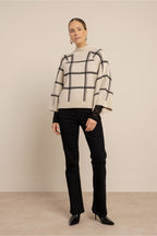 Cecile Check Pullover