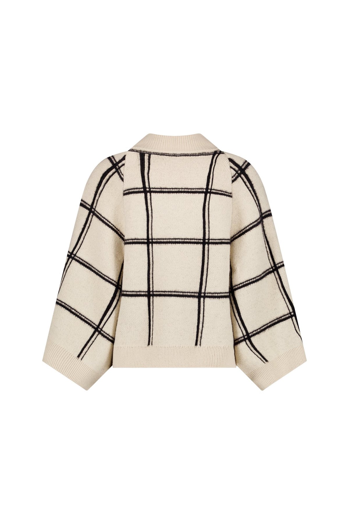 Cecile Check Pullover
