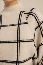 Cecile Check Pullover