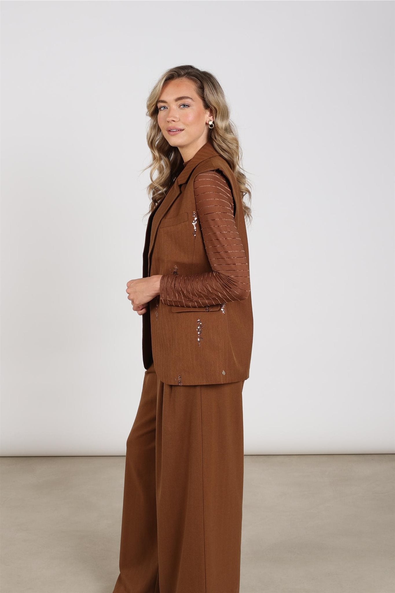 Chlo Gilet Paillet