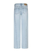 Claudette Slanted Seam Bleach