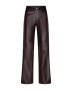 Colette Faux Leather Burgundy