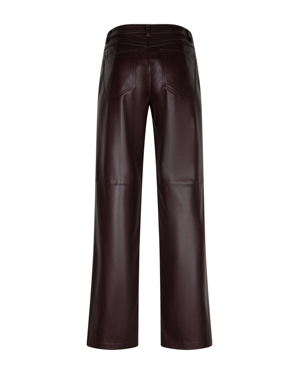 Colette Faux Leather Burgundy