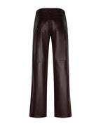 Colette Faux Leather Burgundy