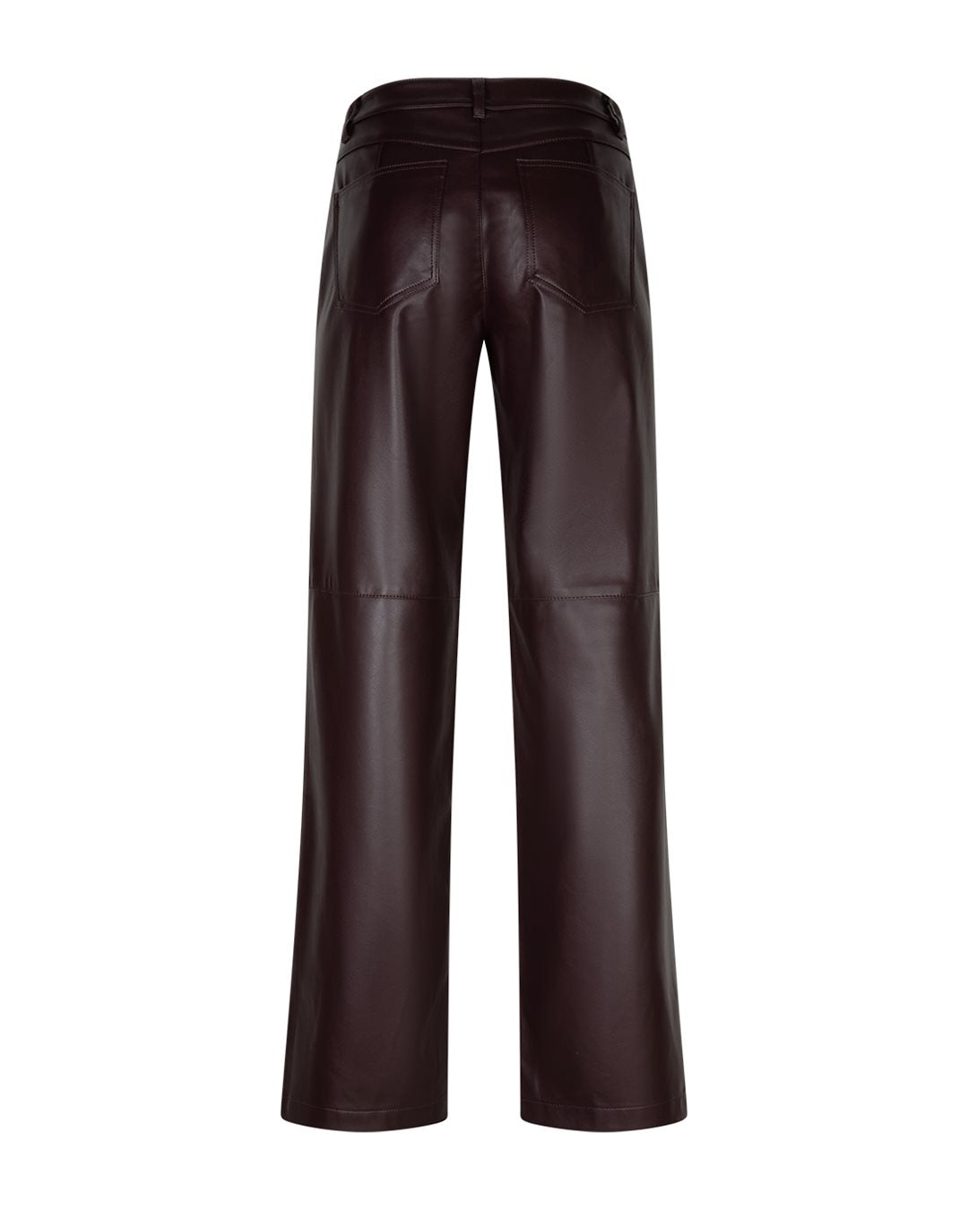 Colette Faux Leather Burgundy