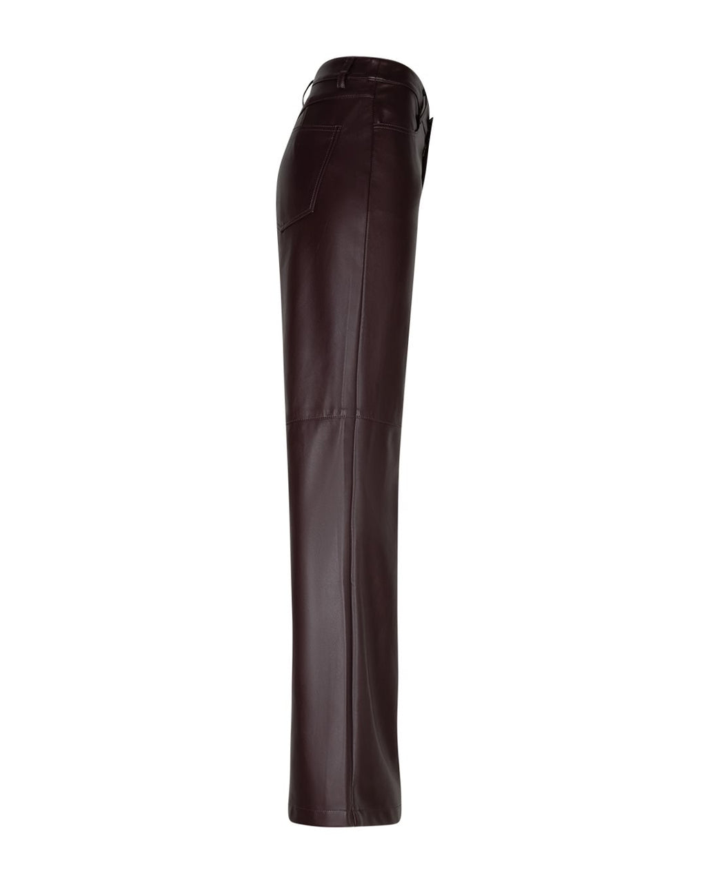 Colette Faux Leather Burgundy