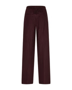 Colette Punta Pinstripe Burgun