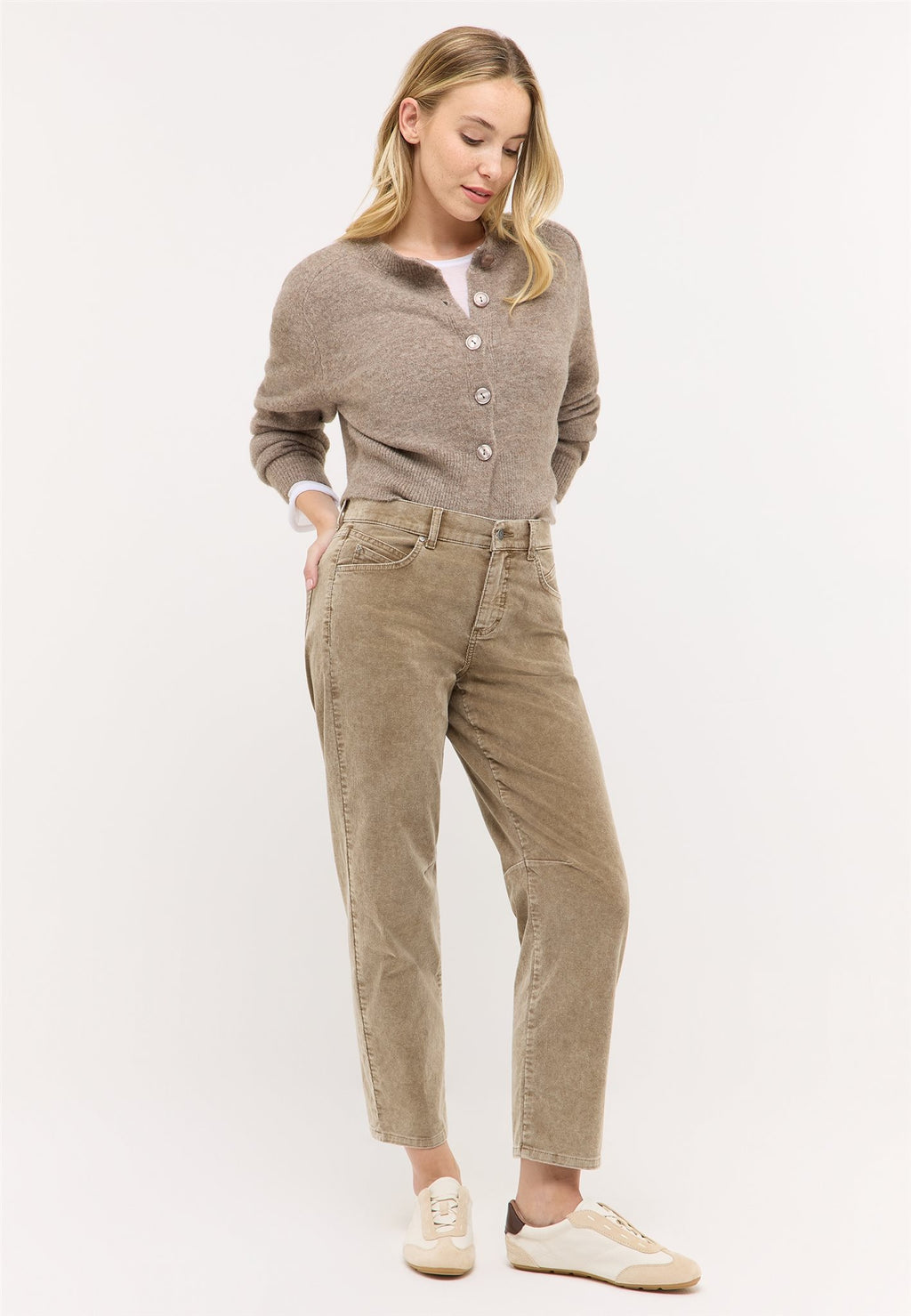 Corduroy Barrel-Jeans Evy