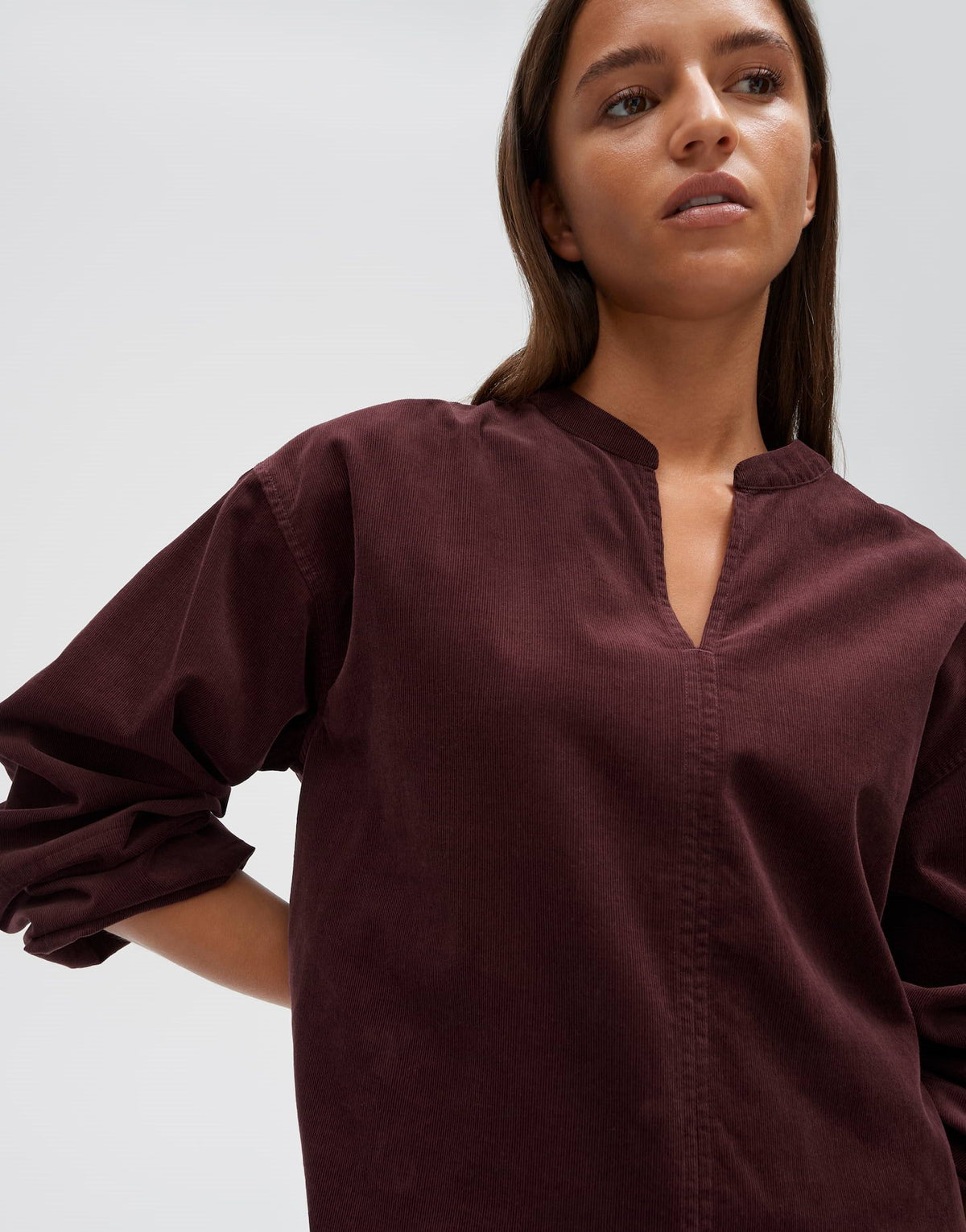 Corduroy Blouse Flando