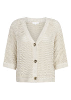 Crochet V-neck Cardigan