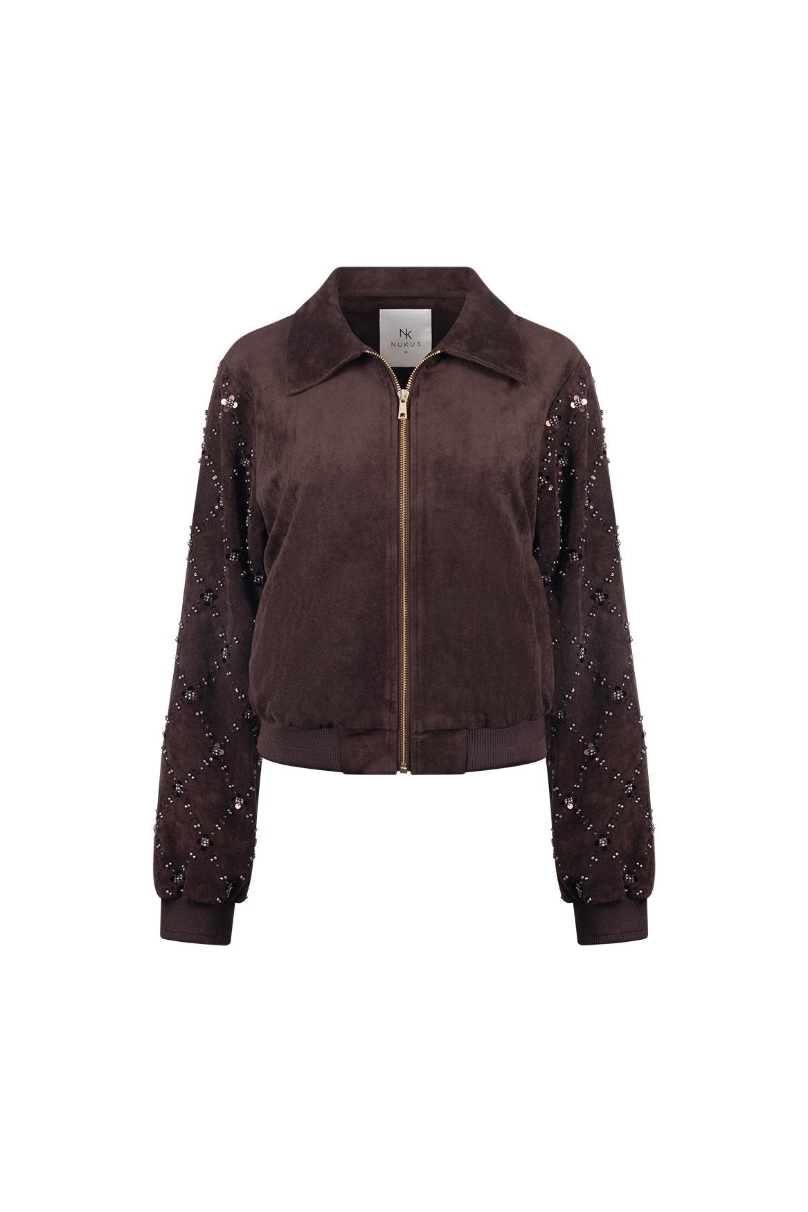 Daisy Bomber Suede