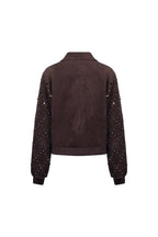 Daisy Bomber Suede