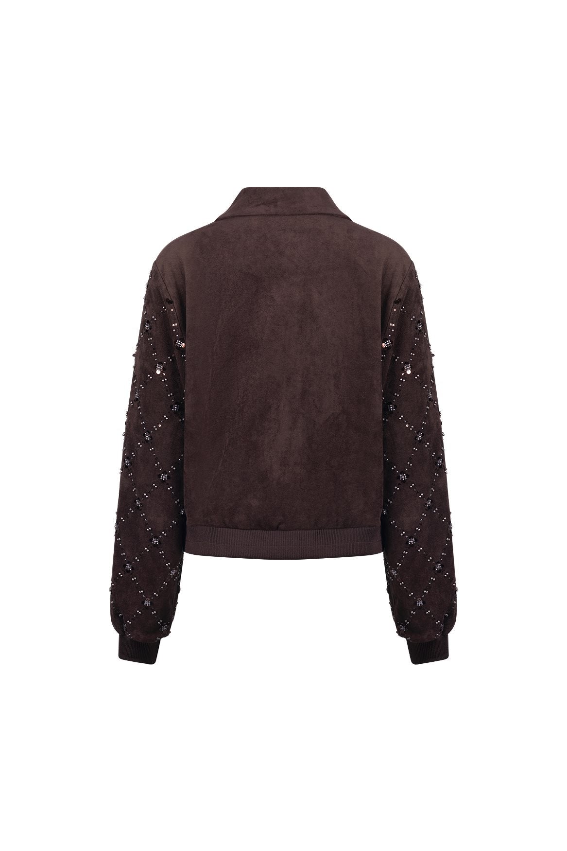 Daisy Bomber Suede