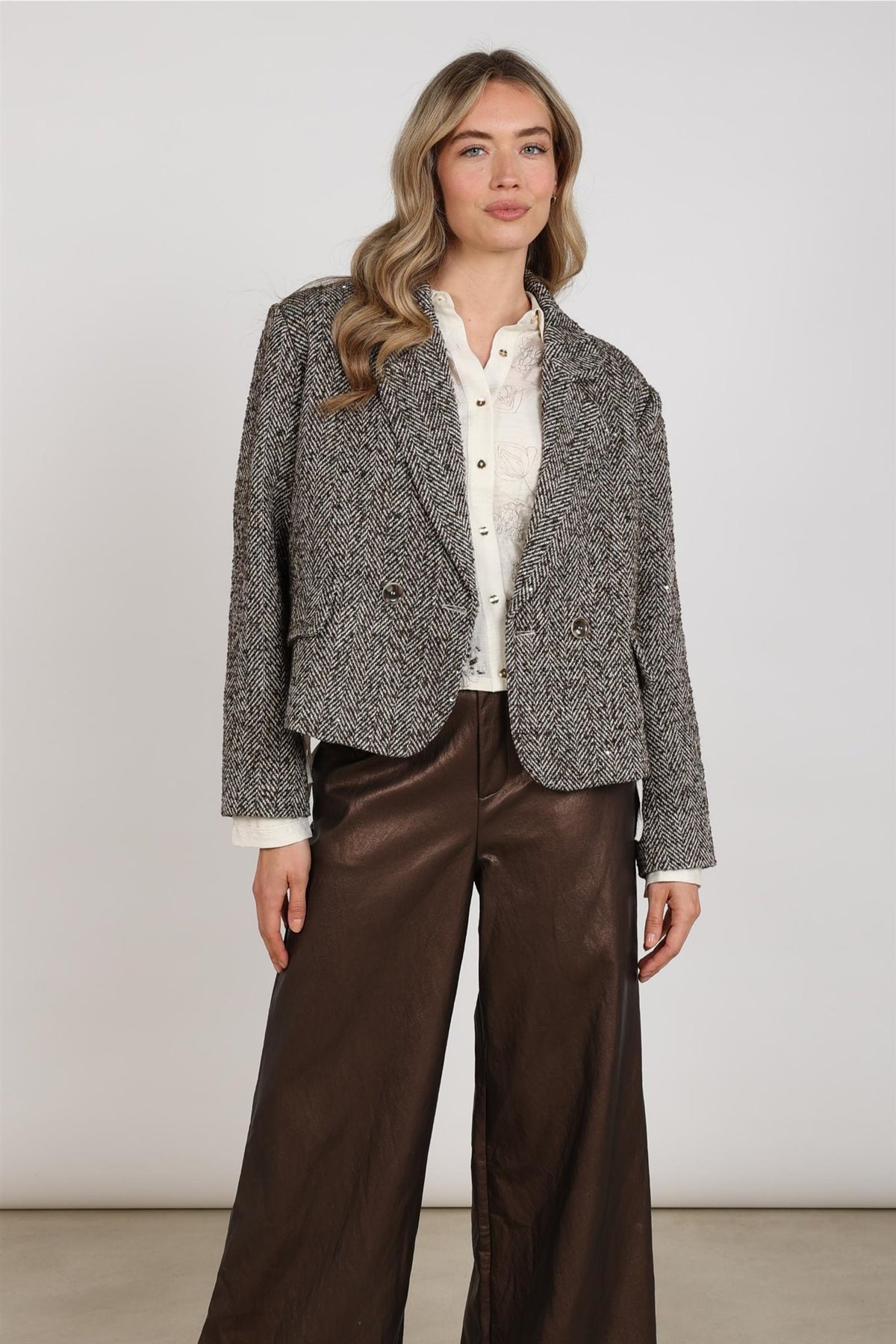 Daphne Jacket Herringbone
