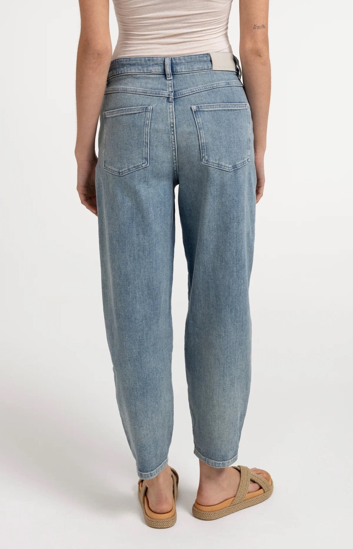 Denim Broek met Losse Pasvorm